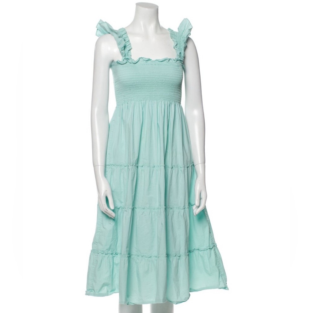 Hill House Ellie Nap Dress light Aqua XS